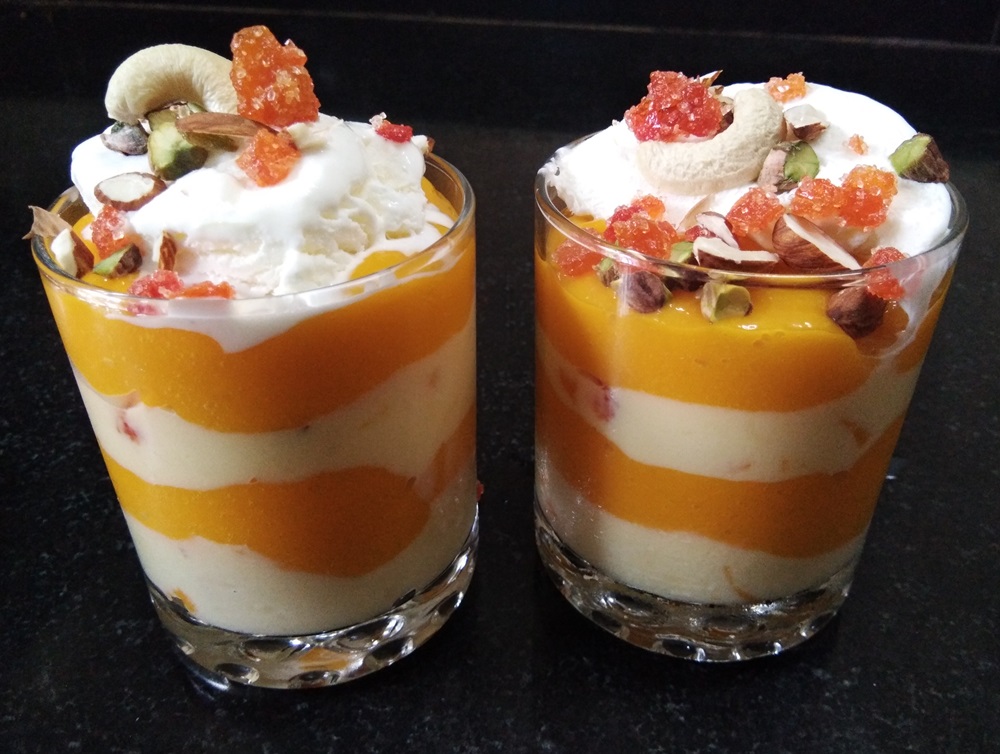 Mango Vanilla Parfait – My Recipes Blog
